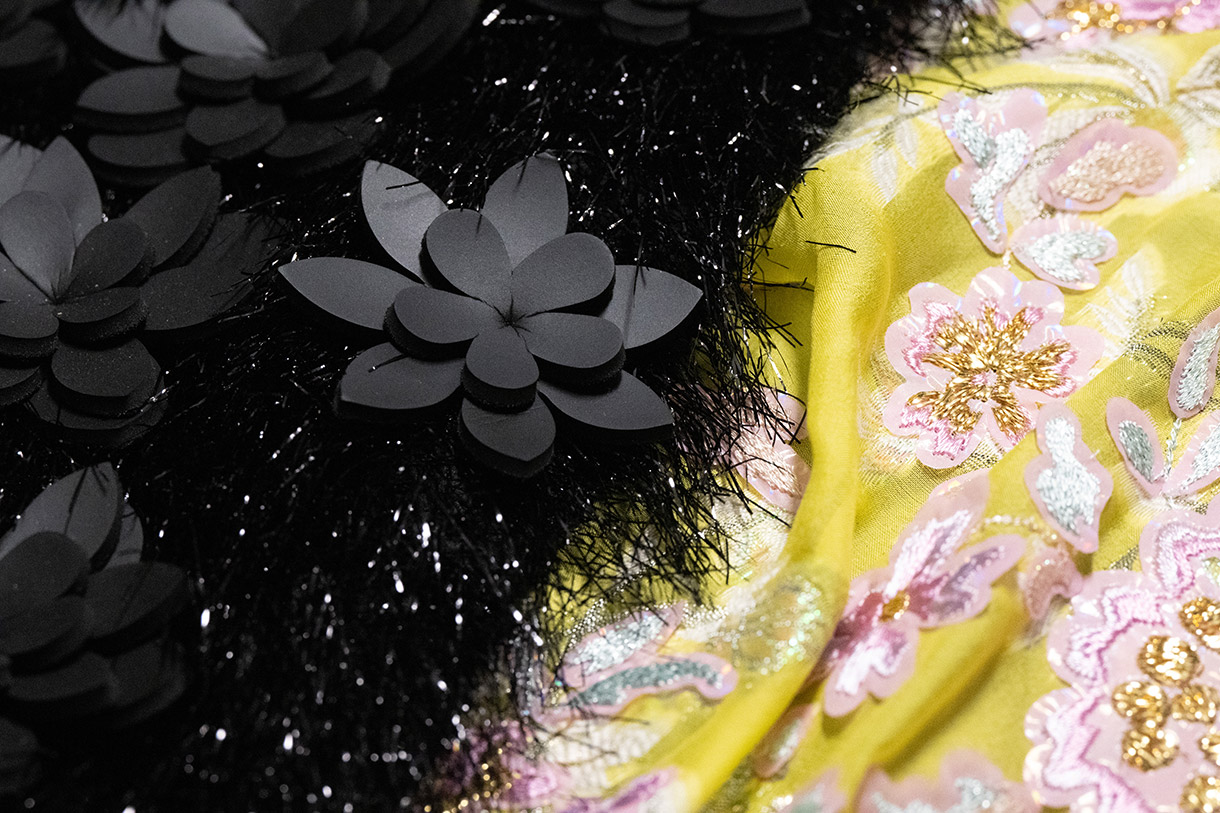 Jakob Schlaepfer broderie paillettes